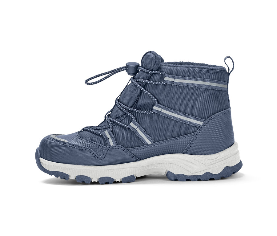 Bottines thermiques pour enfant, bleu.
