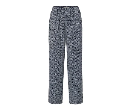 Pantalon tissé avec imprimé intégral.