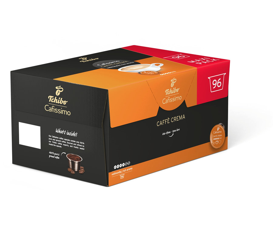 Paquet de 96 capsules de Caffè Crema.