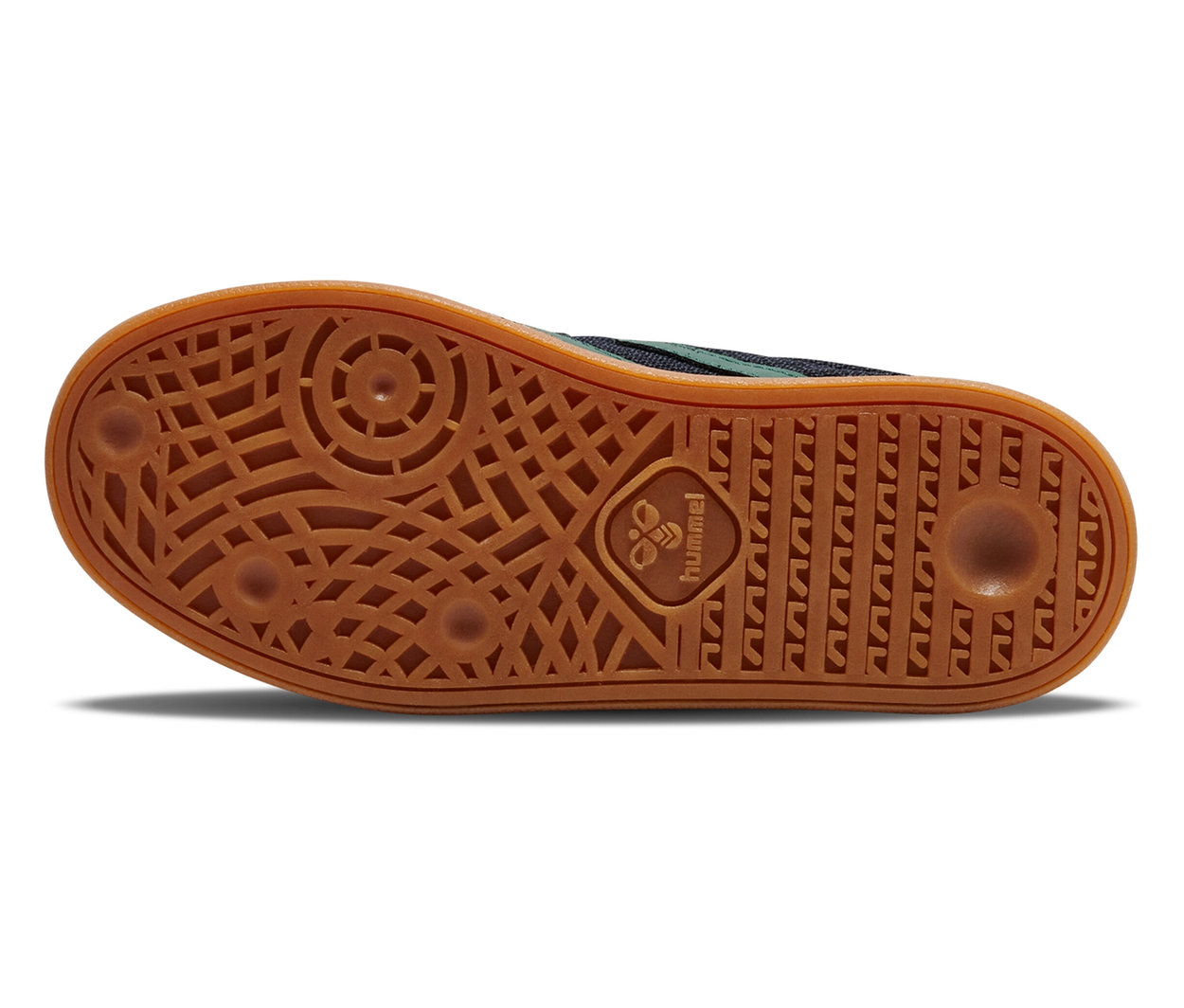 Semelle marron de la chaussure HUMMEL VM78 CPH JR.