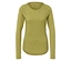 T-shirt fonctionnel outdoor jaune à manches longues.