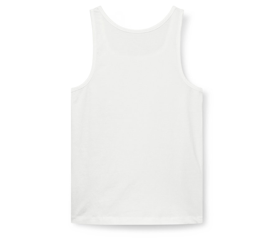 Débardeur blanc pour homme.