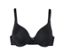 Soutien-gorge à armatures noir.