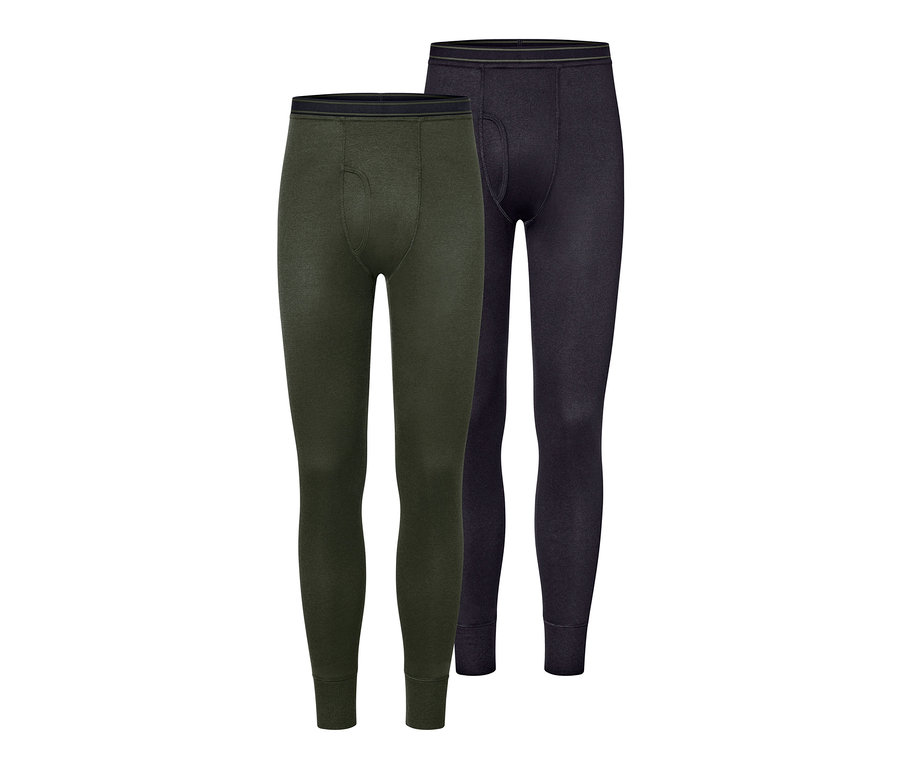 2 caleçons longs techniques thermiques.
