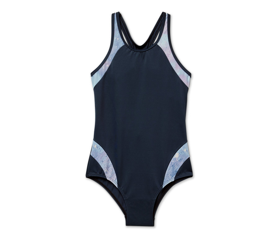 Maillot de bain pour enfant bleu marine.