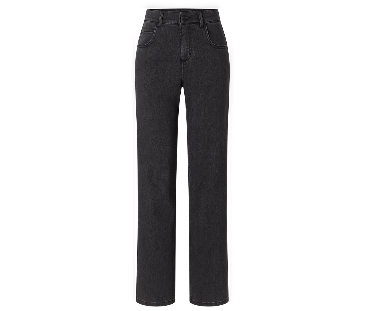 Denim gris foncé Angels « Lara », coupe droite.