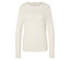 Pull crème à manches longues.