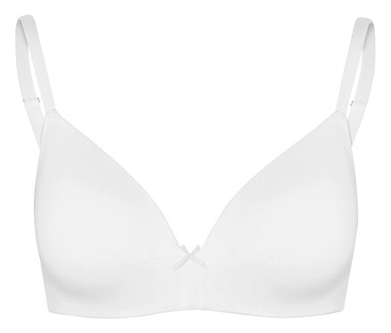 Soutien-gorge à coques souples, blanc