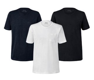 1x noir, 1x blanc, 1x bleu foncé