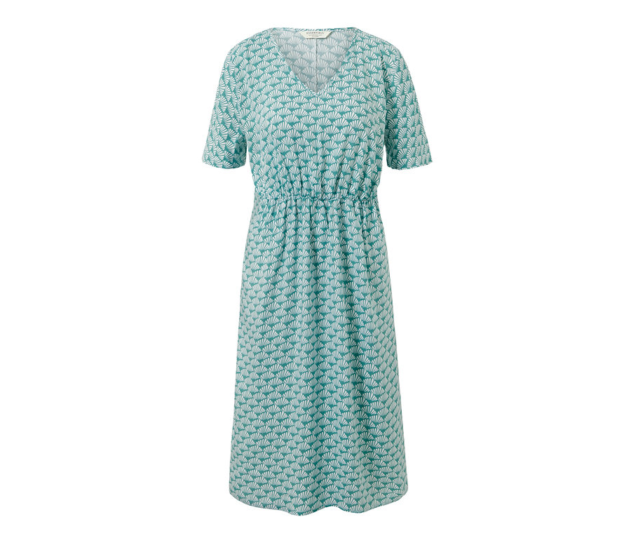 Une robe à imprimé.