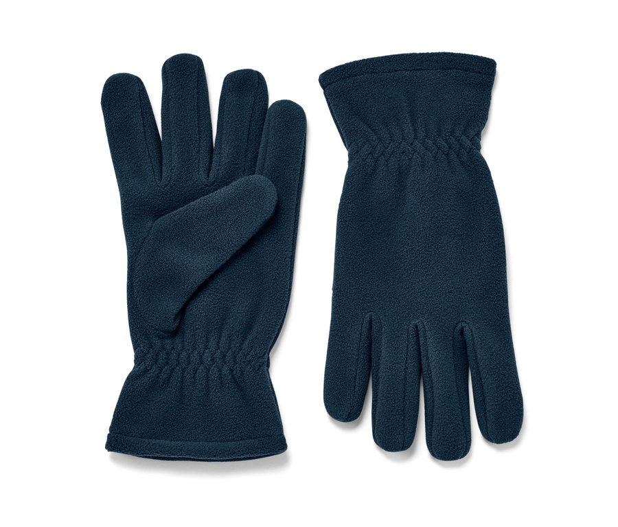 Deux gants en polaire.