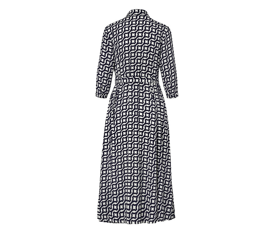 Robe chemise imprimée.