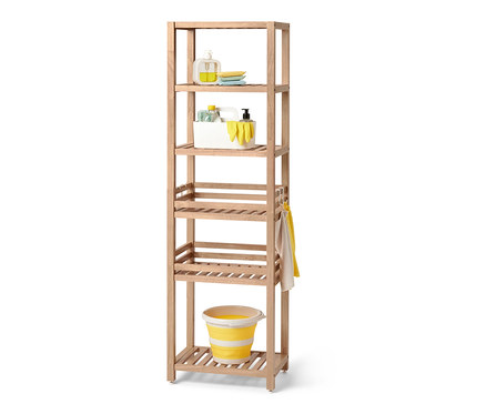 Étagère en bois massif