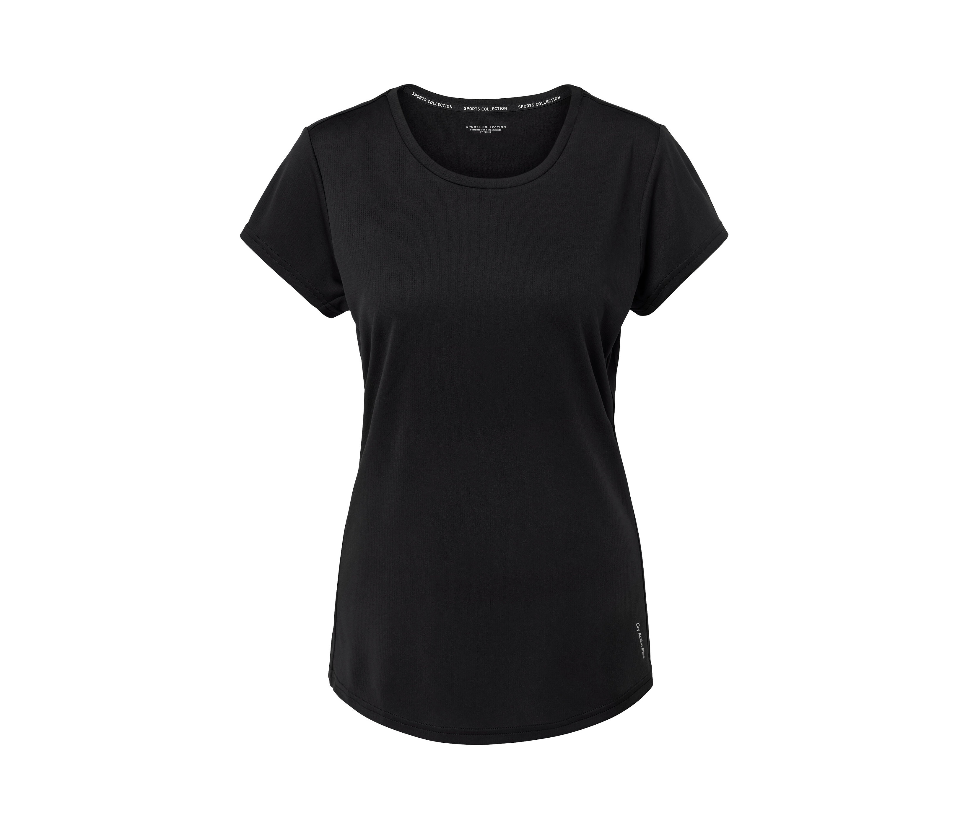 T-shirt de sport noir.