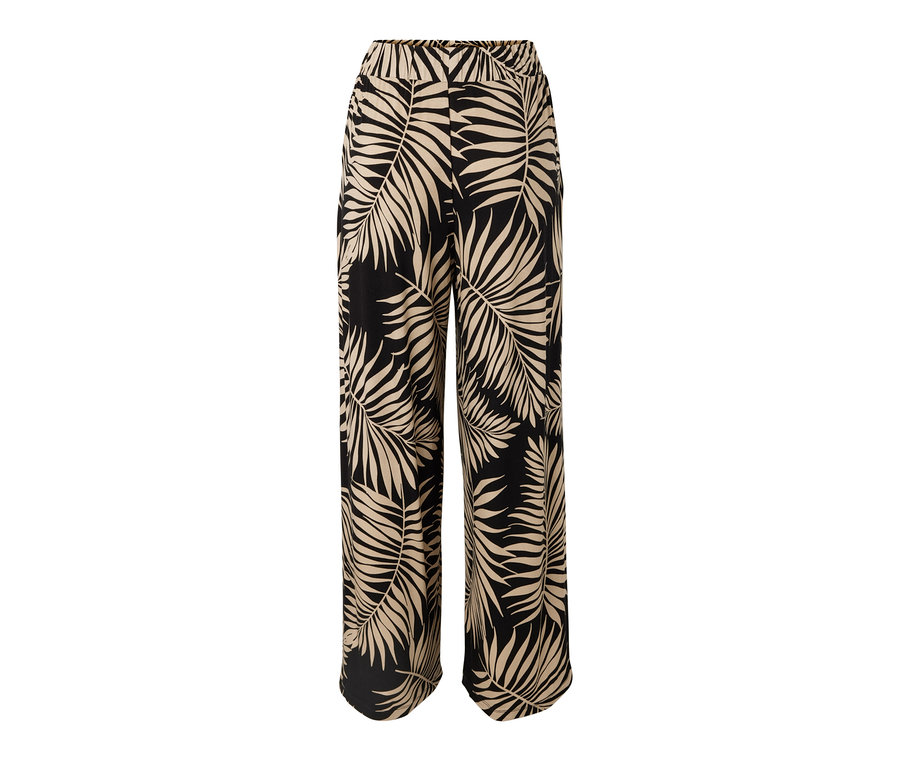 Pantalon palazzo imprimé.
