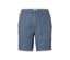 Short en lin bleu.