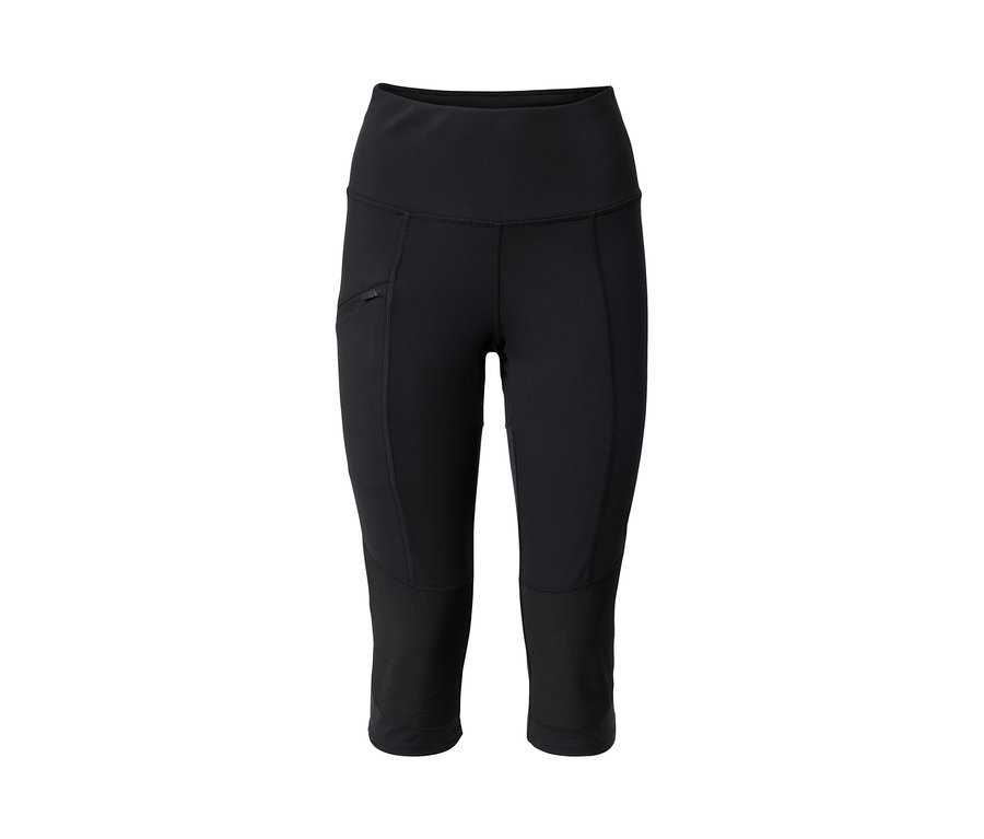 Legging de trekking 3/4 noir.