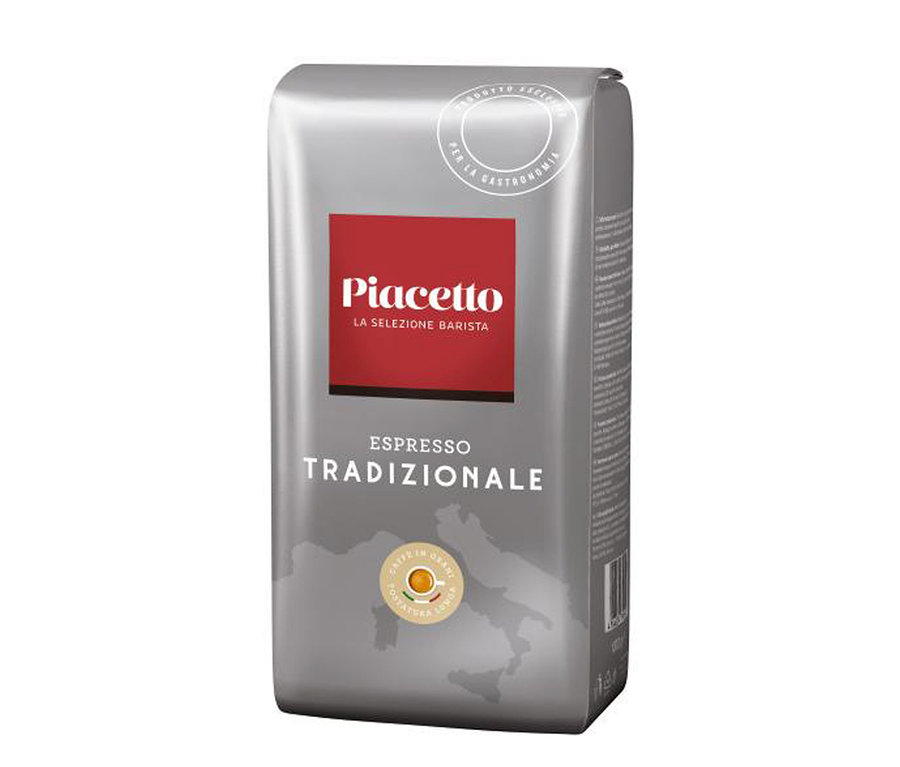 Un paquet d'Espresso Tradizionale Piacetto.