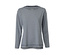 Haut gris clair chiné-bleu foncé à rayures<br>Pantalon bleu foncé