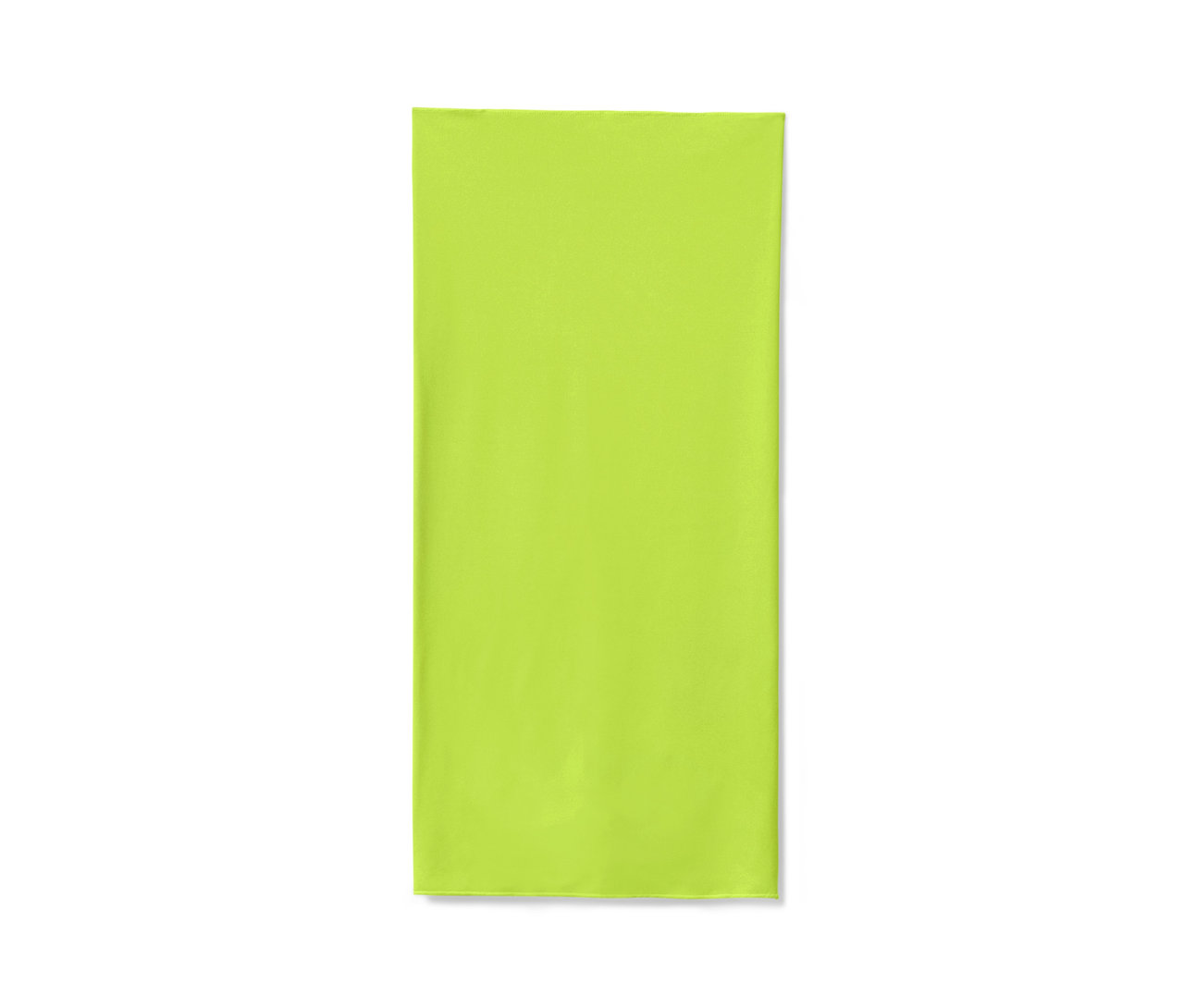 Foulard multifonction jaune.