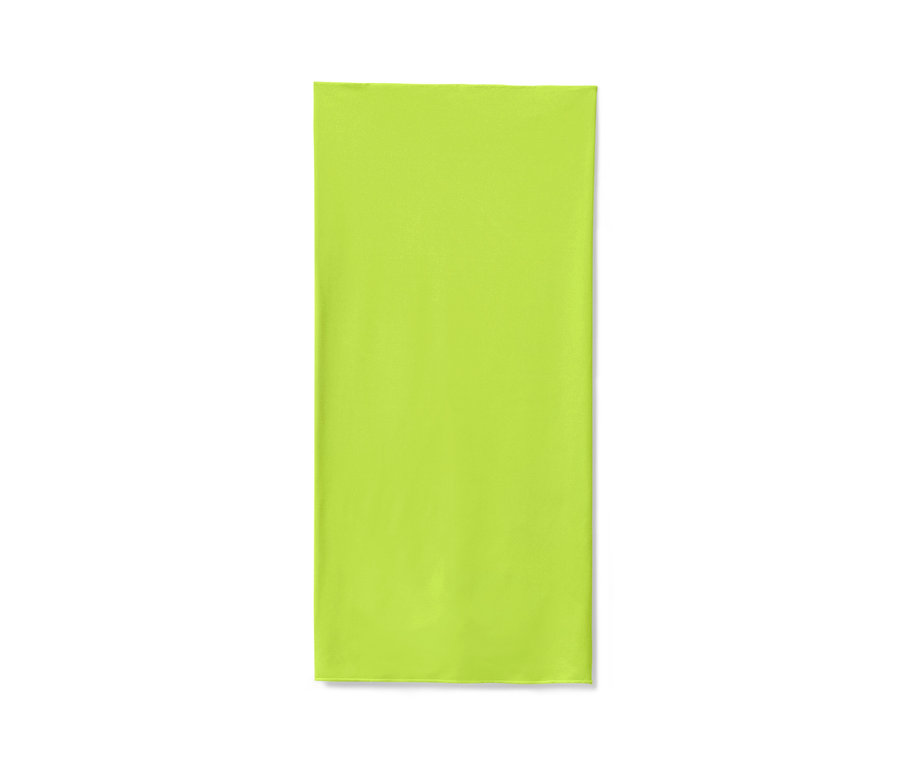 Foulard multifonction jaune.