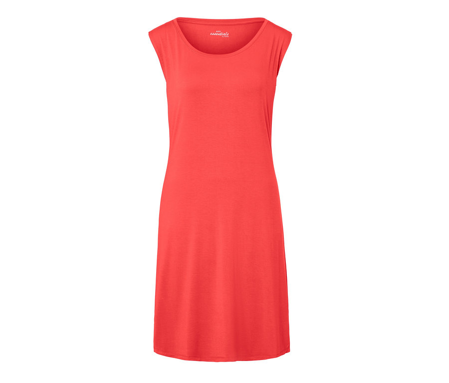 Une chemise de nuit corail.