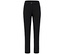 Pantalon noir avec poches et bouton.