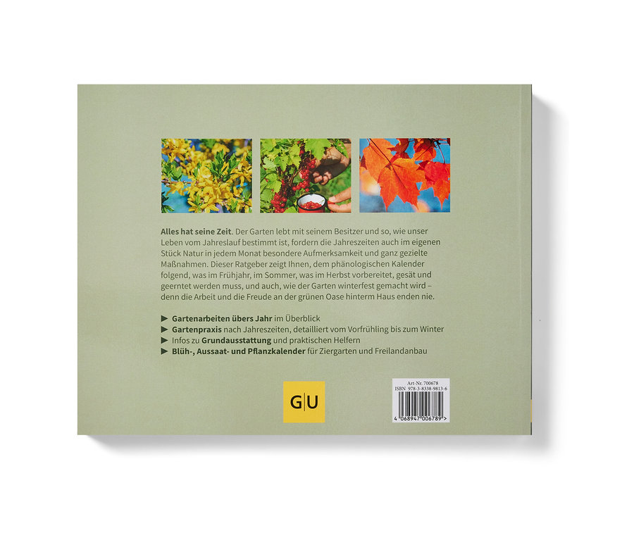 Livre «
Gut geplant durchs Gartenjahr
» (une bonne planification de votre jardinage tout au long de l’année, en allemand).
