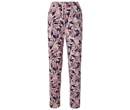 Pantalon avec motif floral.