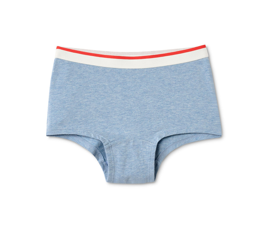 7 culottes bleues pour filles.