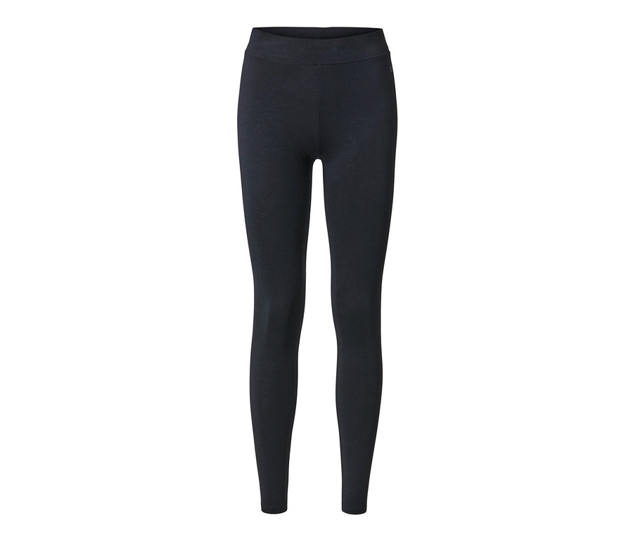 Un legging de sport noir.
