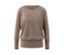 T-shirt de sport et de yoga taupe.
