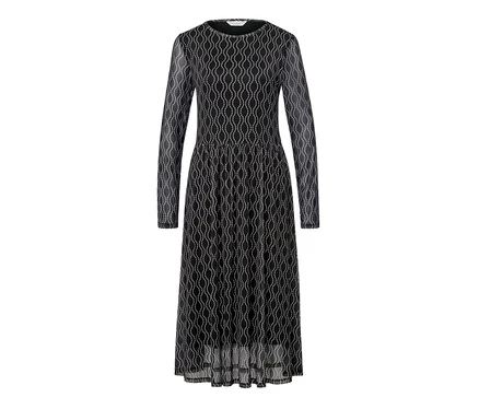 Robe en mesh imprimée.