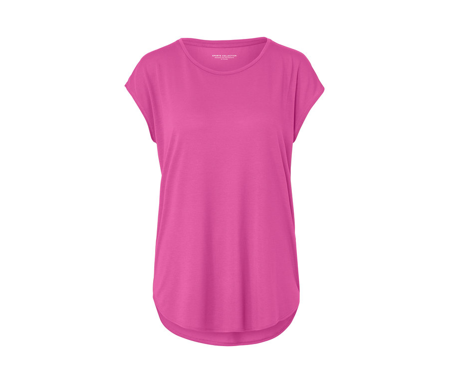 T-shirt de sport rose.