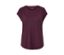 T-shirt de sport prune.