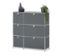 Commode « CN3 » avec 6 abattants, gris - /img/gwgWmBOt/64/image.jpeg