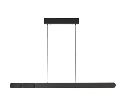 Lampe à suspension LED noire Paul Neuhaus »Adriana Round«.