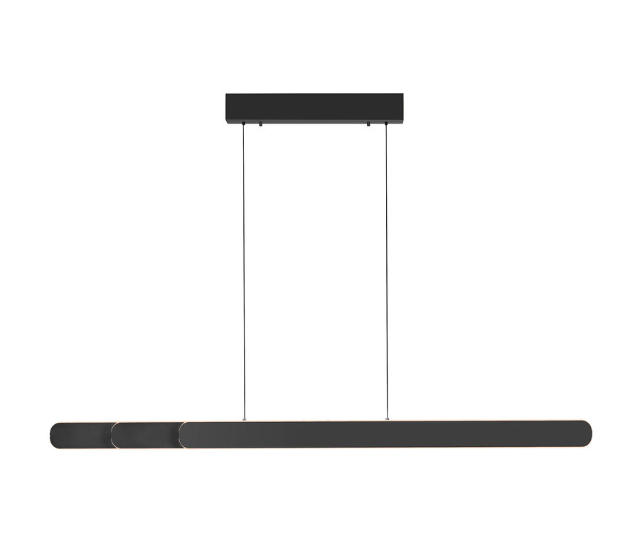 Lampe à suspension LED noire Paul Neuhaus »Adriana Round«.