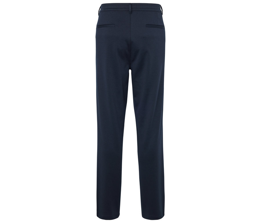 Pantalon bleu marine, vue arrière.