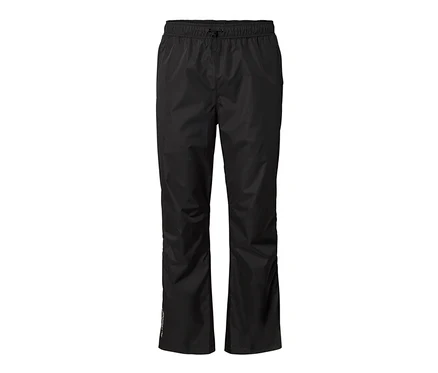 Pantalon de pluie high-tech noir.