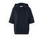 Pull à capuche en mélange de modal, bleu foncé - Bleu foncé