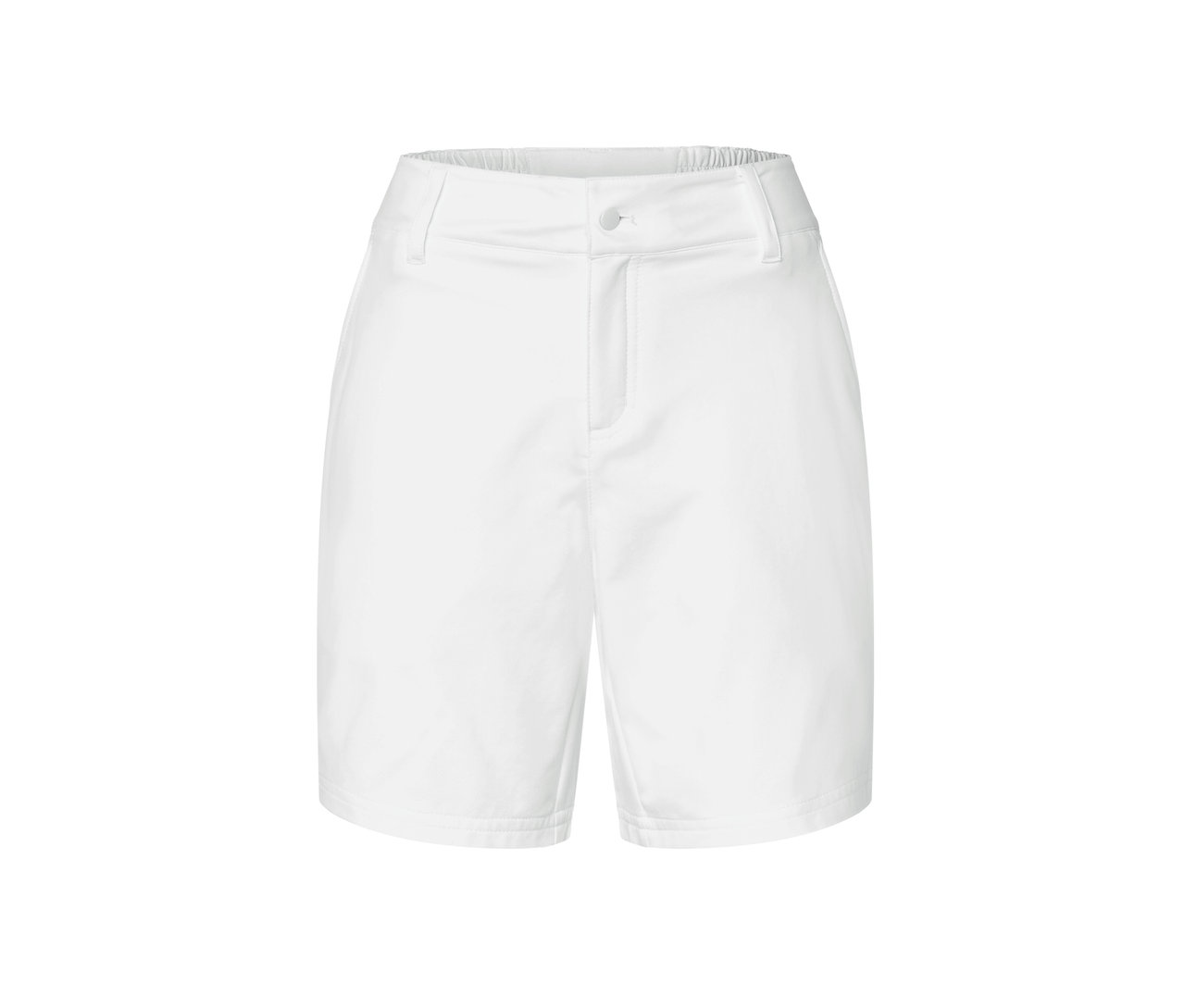 Short technique en softshell blanc.