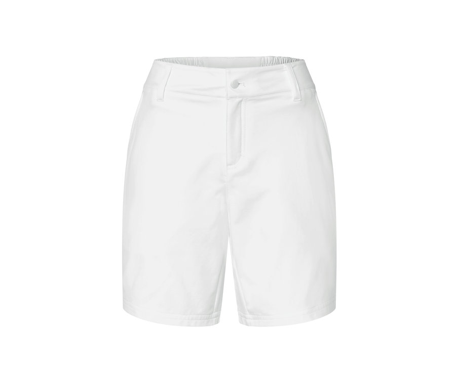 Short technique en softshell blanc.