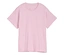 Le T-shirt rose avec imprimé Tom Tailor est posé à plat au centre de l'image.