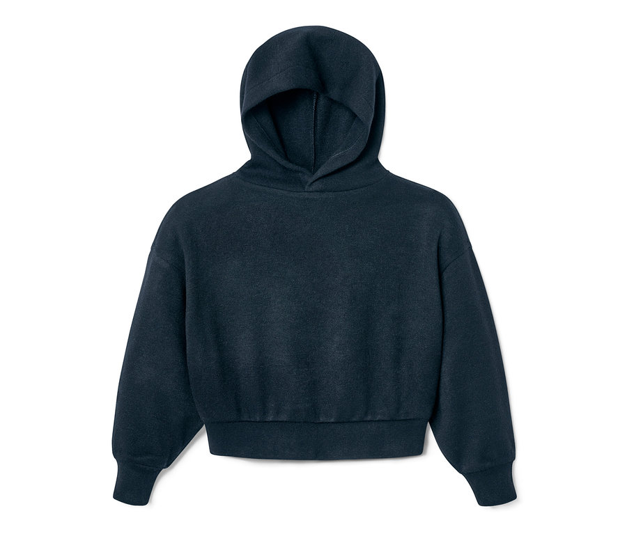 Sweat à capuche en maille pour enfant.