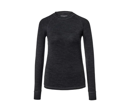 T-shirt technique avec de la laine certifiée RWS.