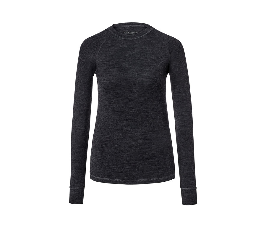 T-shirt technique avec de la laine certifiée RWS.