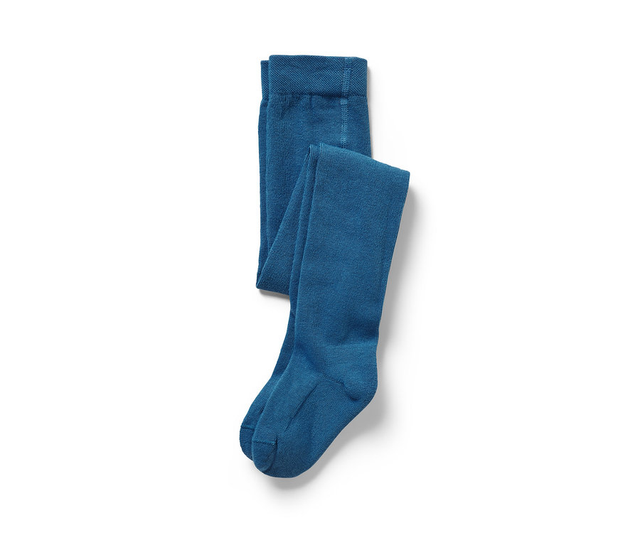 Collants bleus pour enfant, 5 paires.
