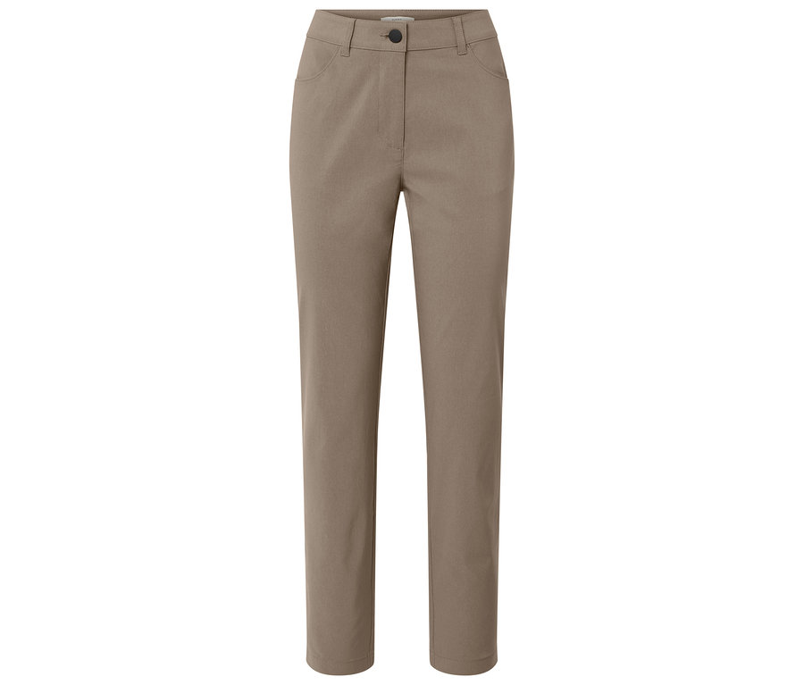 Pantalon en bengaline beige