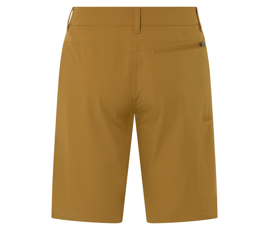 Gros plan sur l'arrière d'un short kaki.